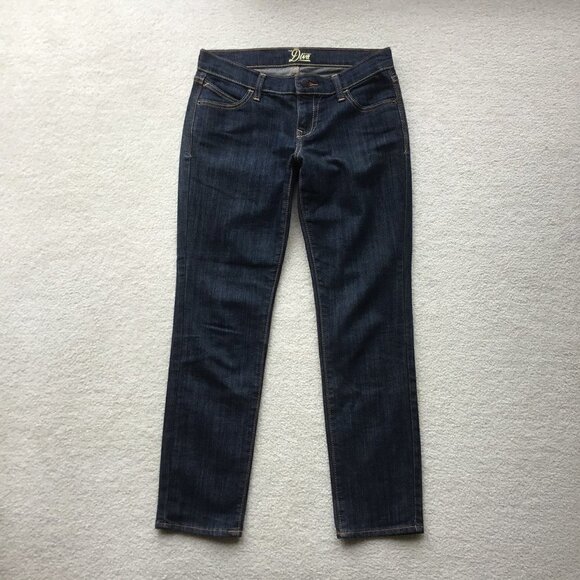 OLD NAVY THE DIVA JEANS SIZE 2 SHORT BLUE - Picture 2 of 8